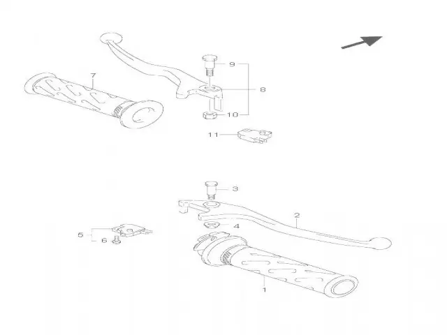 Interruptor freno trasero Suzuki burgman 200 2014 - 2016