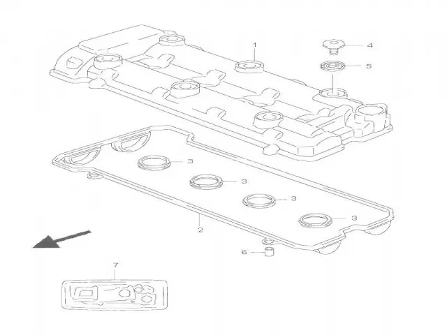 Tapa balancines Suzuki Gsx 600 r 1998 - 2000