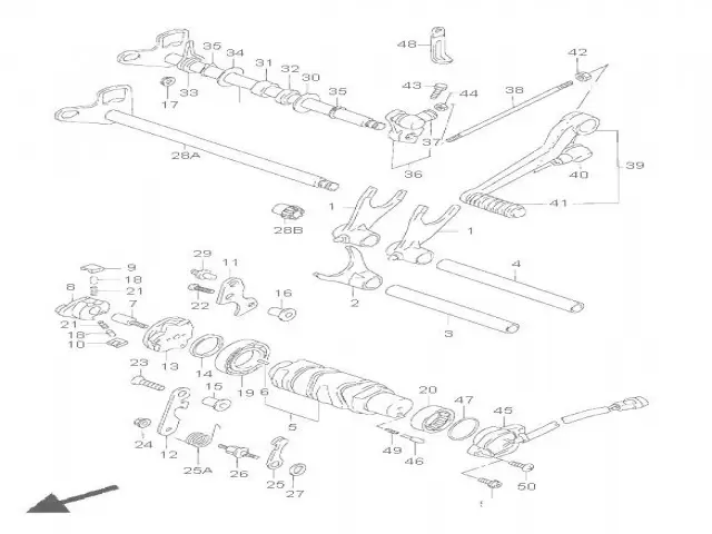 Sensor punto muerto  Suzuki Gsx 600 r 1998 - 2000