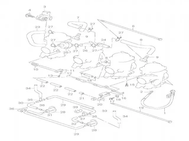 Sensor TPS Suzuki Gsx 600 r 1998 - 2000
