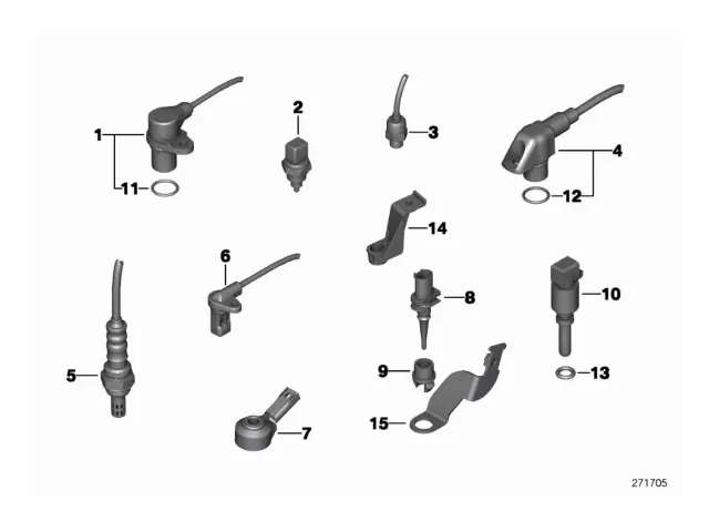 Sensor temperatura aire Bmw F650 GS 2008 - 2012