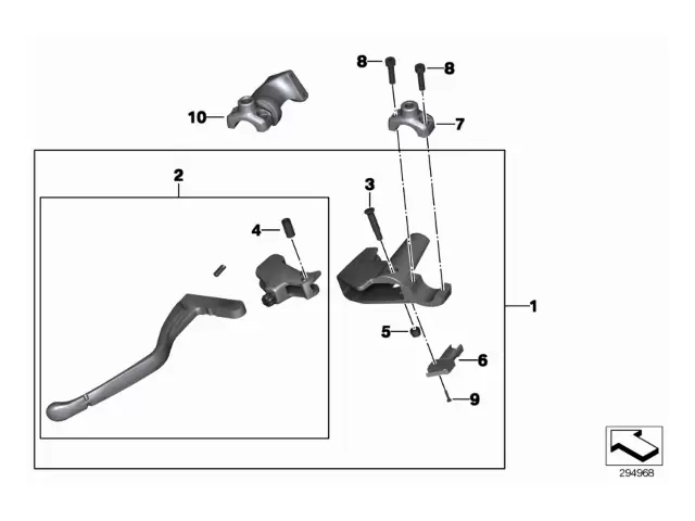 Maneta embrague Bmw F650 GS 2008 - 2012