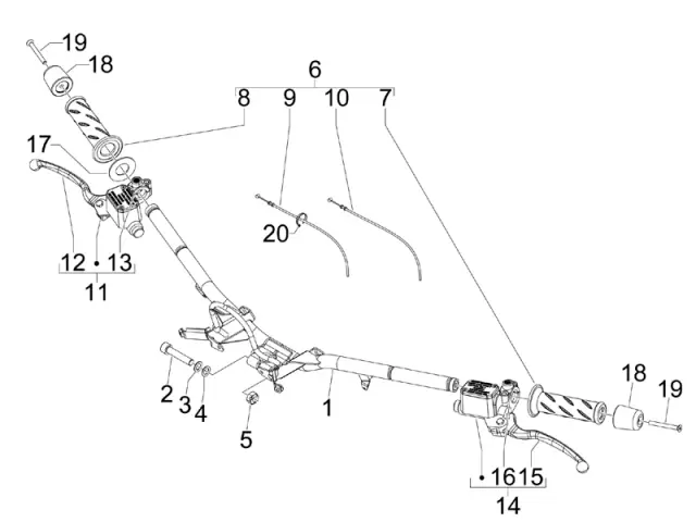 CONTRAPESO Piaggio Beverly 400 ie Tourer 2008 - 2009