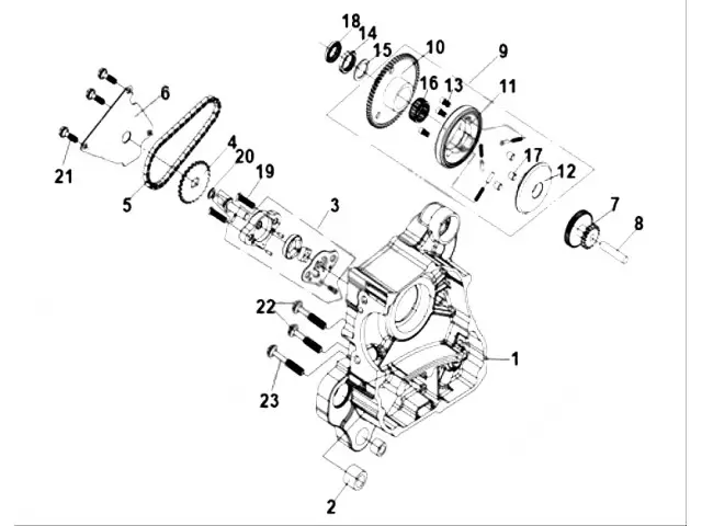 Bendix de arranque Sym Jet 14 125 LC 2021 - 2023