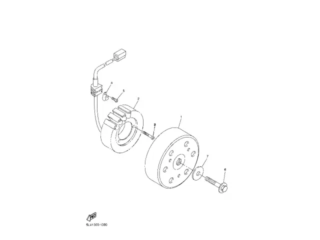Bobina encendido Yamaha fazer 1000 2001-2003