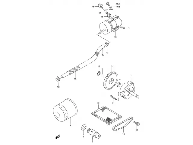 Bomba gasolina Suzuki marauder 800 1997 - 2004