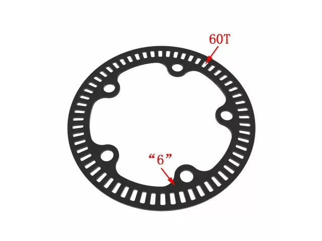 Corona abs trasero Motos Asiáticas Zontes GK350 2022 - 2024