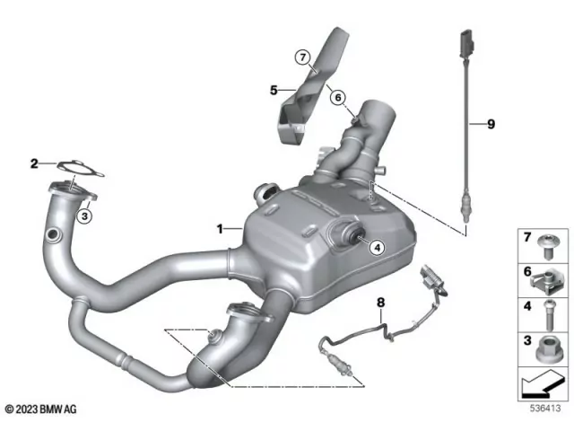 Protector colector Bmw R 1300 GS 2022 - 2025