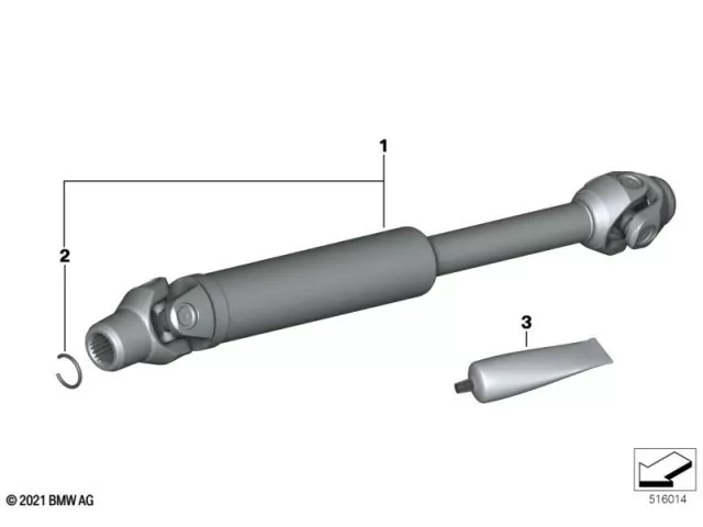 Eje de cardan Bmw R 1300 GS 2022 - 2025