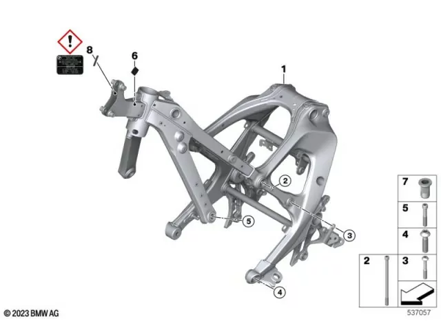 Chasis Bmw R 1300 GS 2022 - 2025