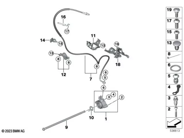 Bombin embrague Bmw R 1300 GS 2022 - 2025