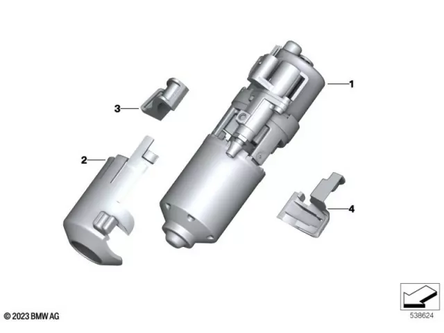 Motor de suspencion hidraulica Bmw R 1300 GS 2022 - 2025